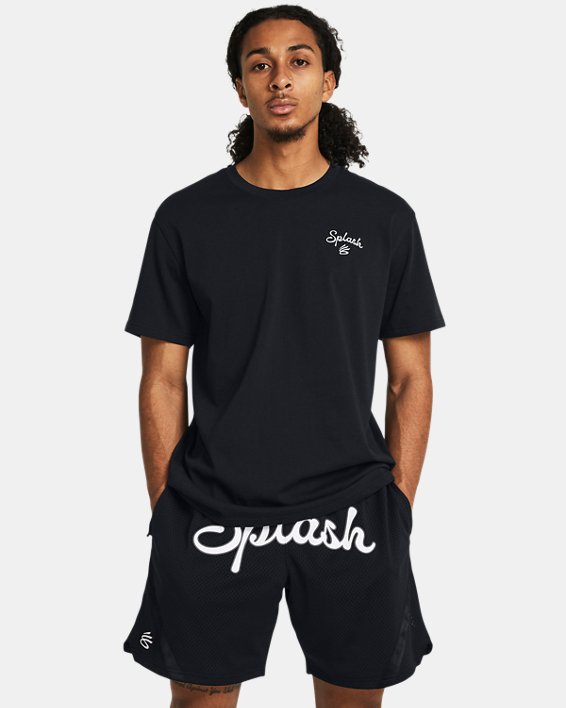 Curry Emb Splash Tee