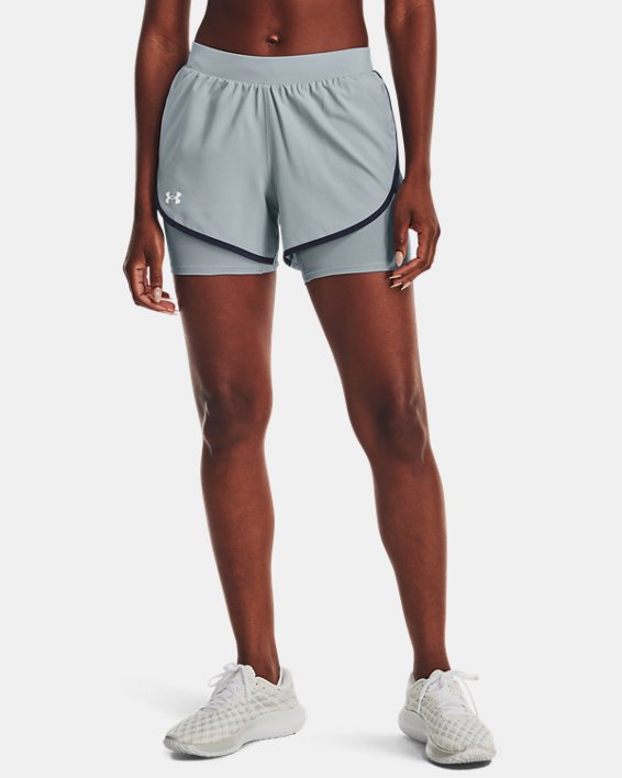 Shorts 2 en 1 UA Fly-By Elite para mujer