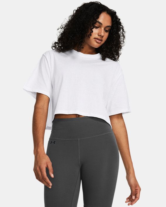 UA W Campus Boxy Crop SS